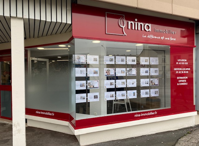 Logo du service location de nina immobilier